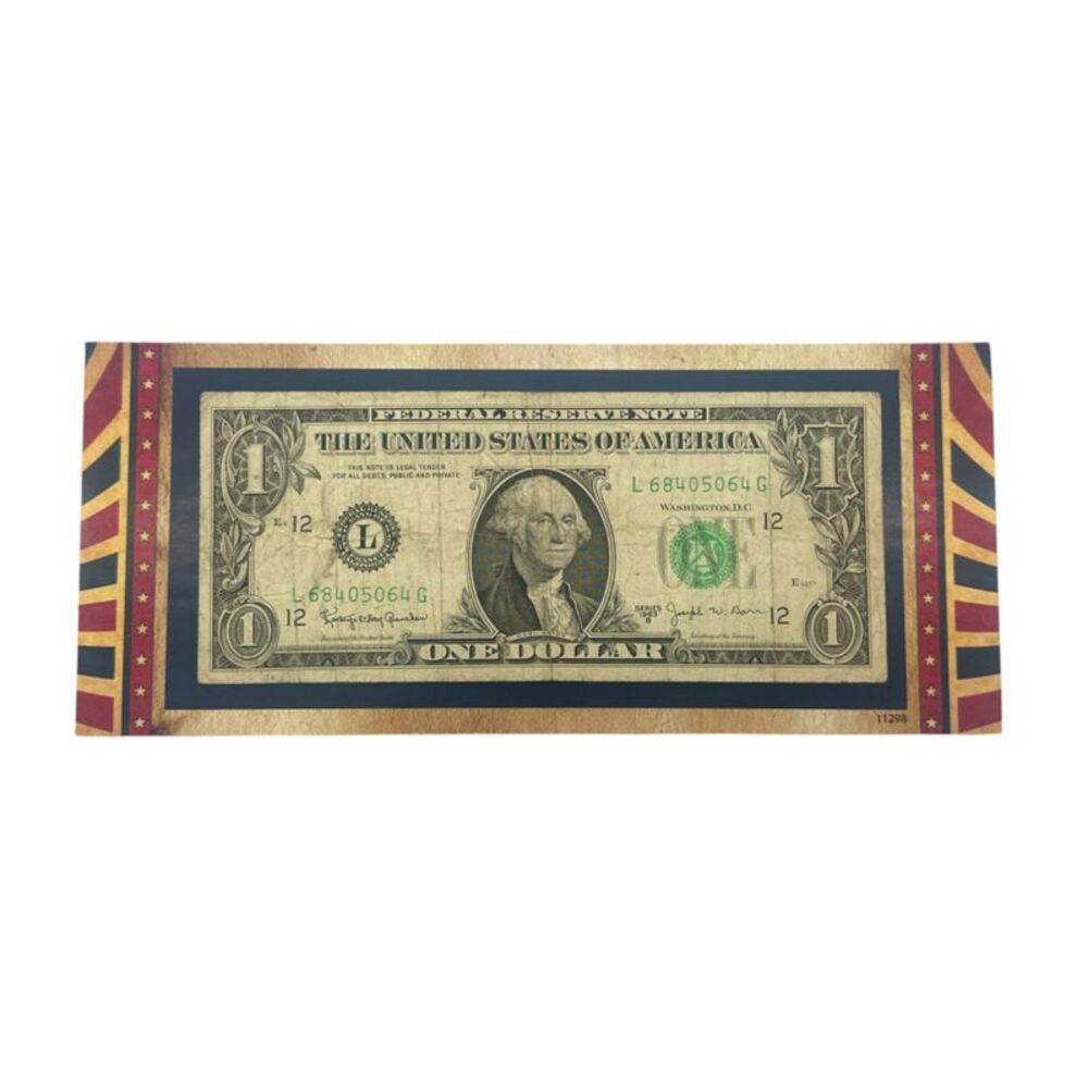 Rare Mysterious Joseph Barr Currency 1963 $1 Federal Reserve Note